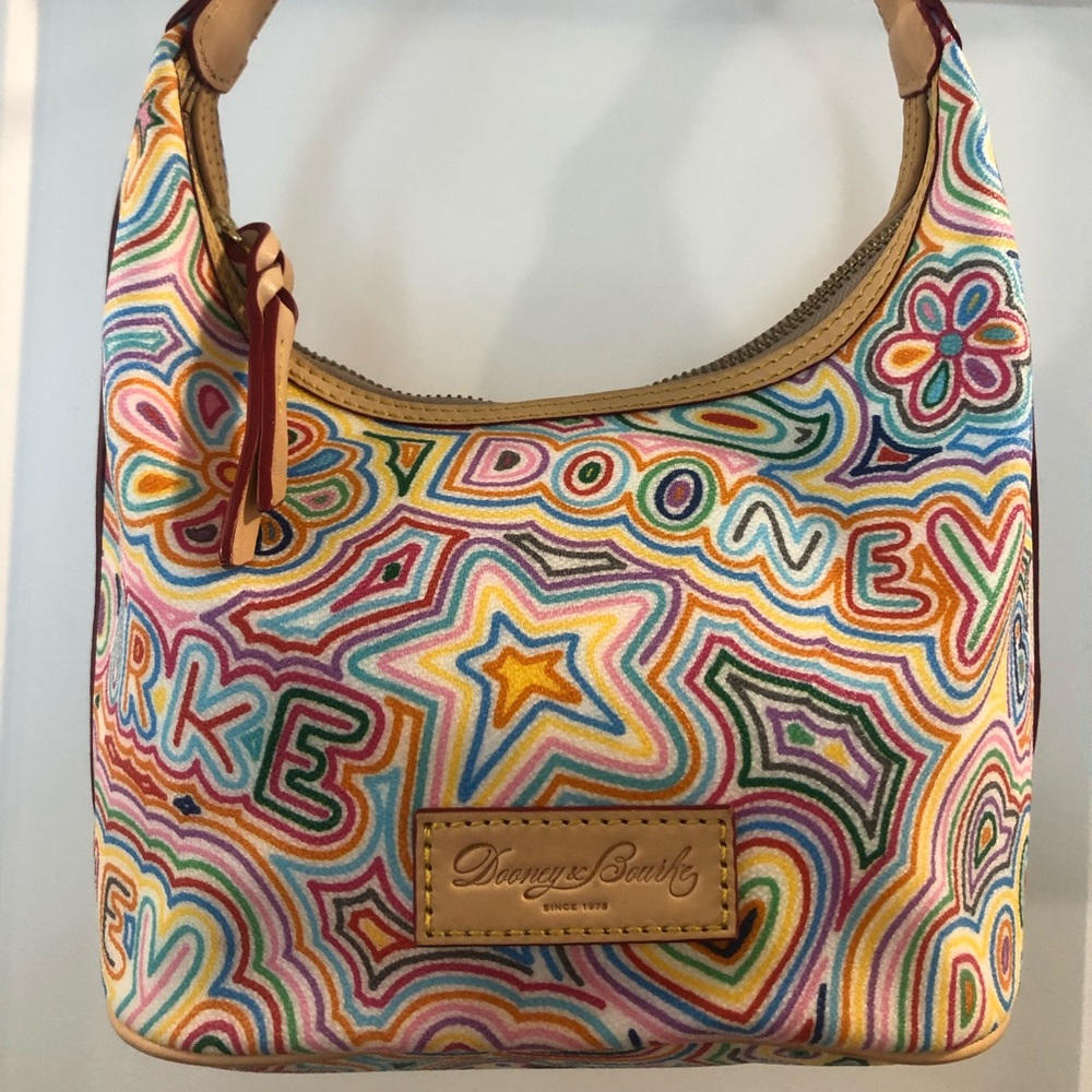Authentic Dooney & Bourke Mini Signature Bag